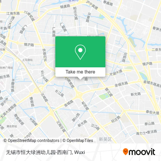 无锡市恒大绿洲幼儿园-西南门 map