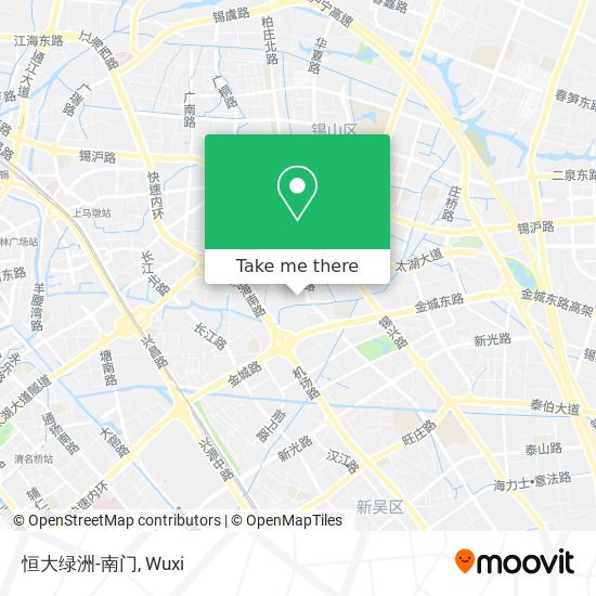 恒大绿洲-南门 map