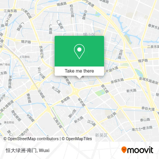 恒大绿洲-南门 map