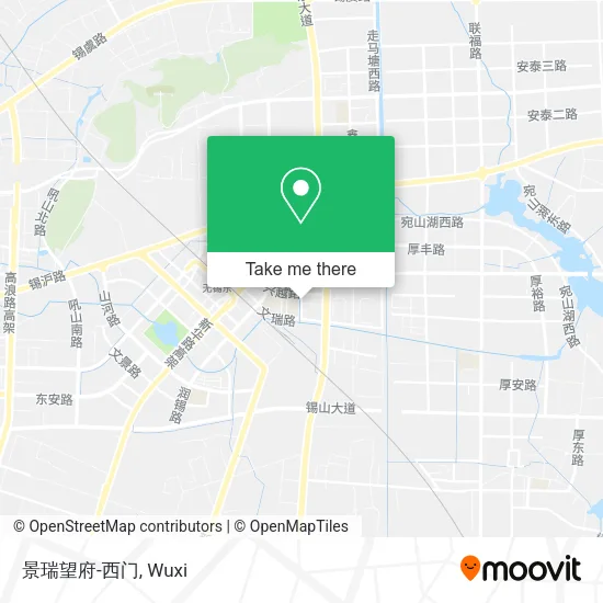 景瑞望府-西门 map