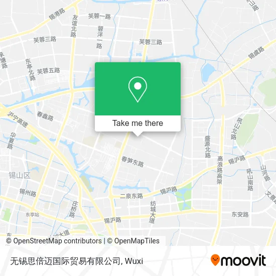 无锡思倍迈国际贸易有限公司 map