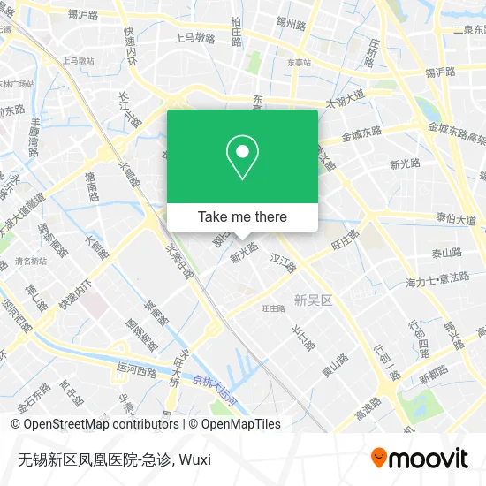 无锡新区凤凰医院-急诊 map