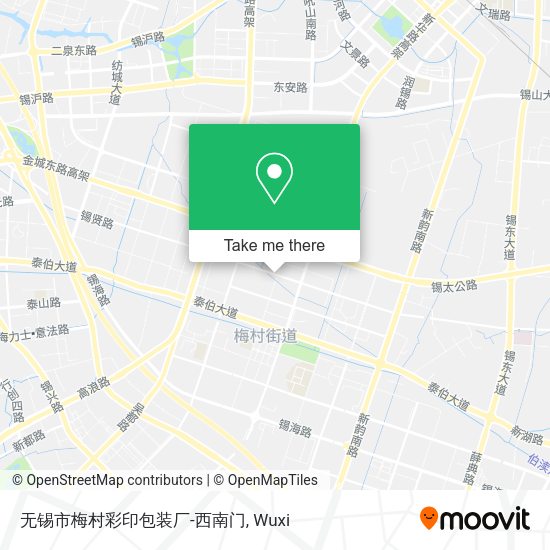 无锡市梅村彩印包装厂-西南门 map