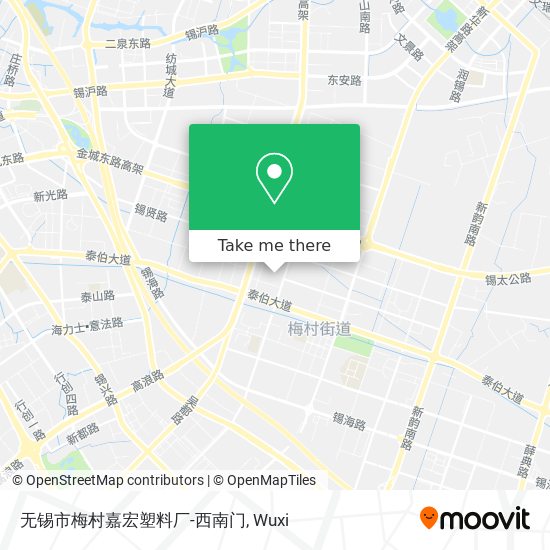 无锡市梅村嘉宏塑料厂-西南门 map