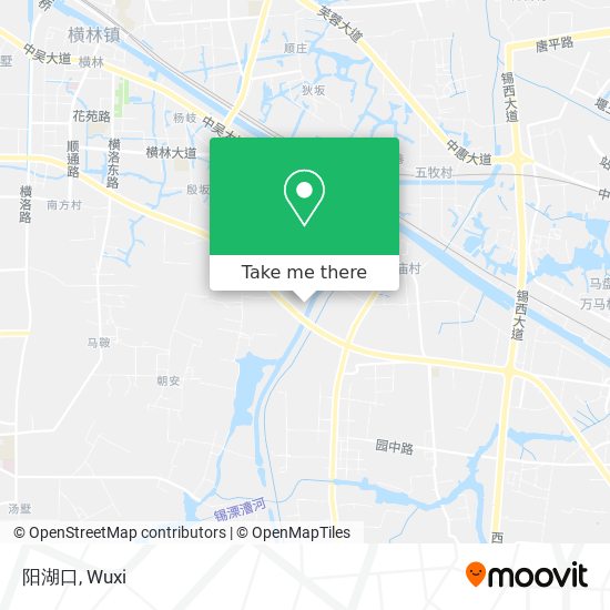 阳湖口 map