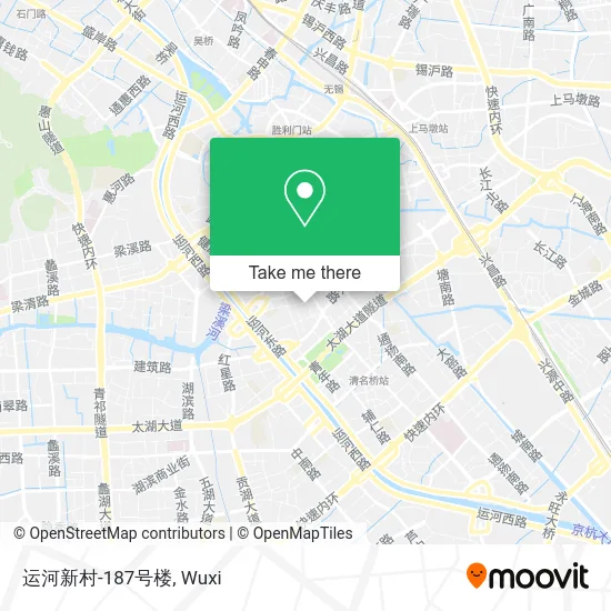 运河新村-187号楼 map