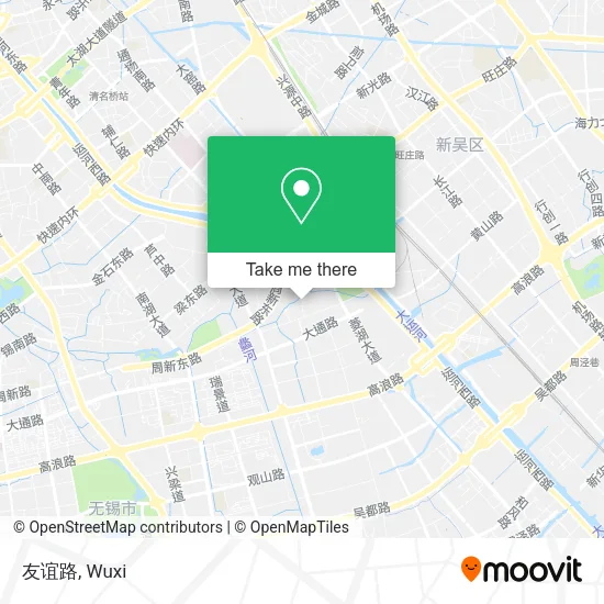 友谊路 map