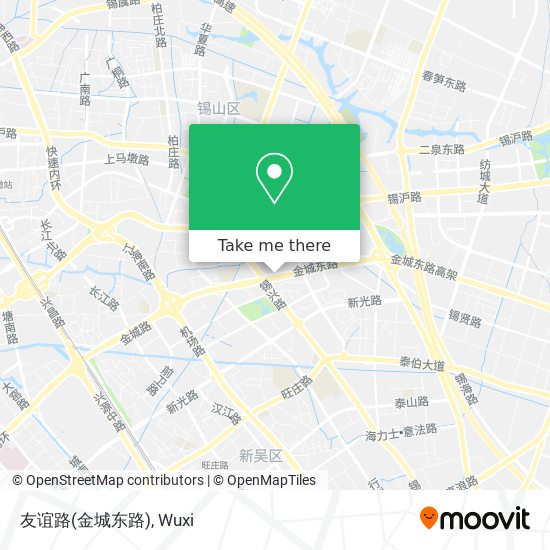 友谊路(金城东路) map