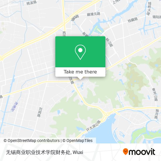 无锡商业职业技术学院财务处 map