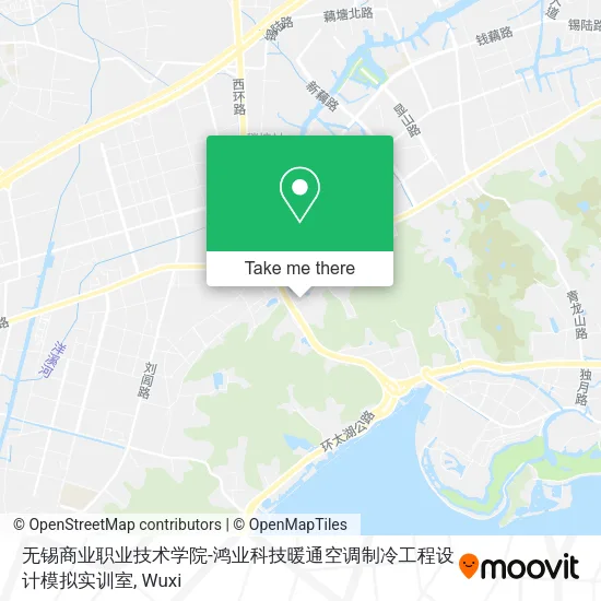 无锡商业职业技术学院-鸿业科技暖通空调制冷工程设计模拟实训室 map