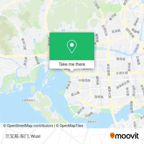 兰宝苑-东门 map