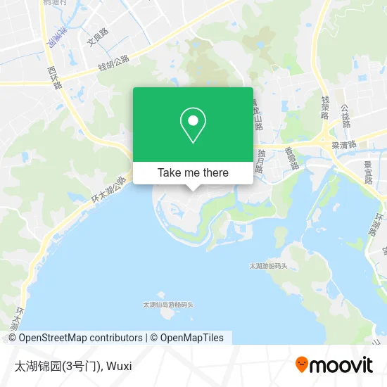 太湖锦园(3号门) map