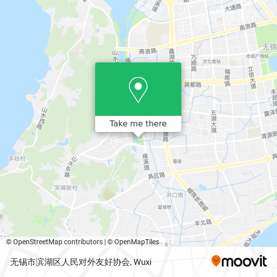 无锡市滨湖区人民对外友好协会 map