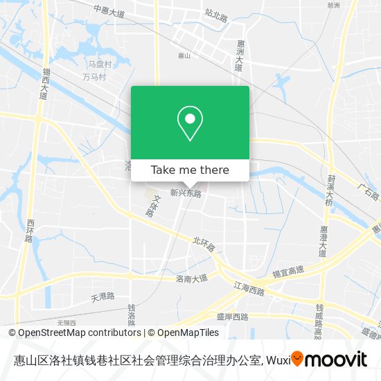 惠山区洛社镇钱巷社区社会管理综合治理办公室 map