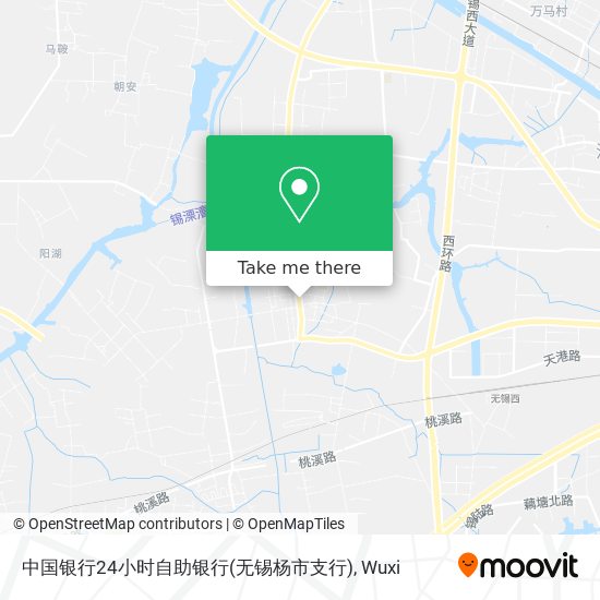 中国银行24小时自助银行(无锡杨市支行) map