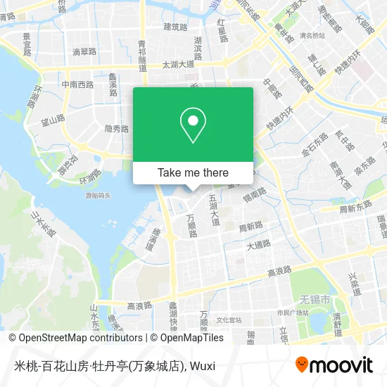 米桃-百花山房·牡丹亭(万象城店) map