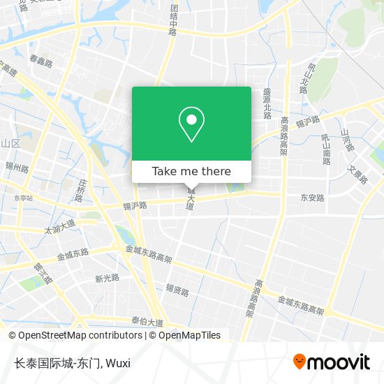 长泰国际城-东门 map