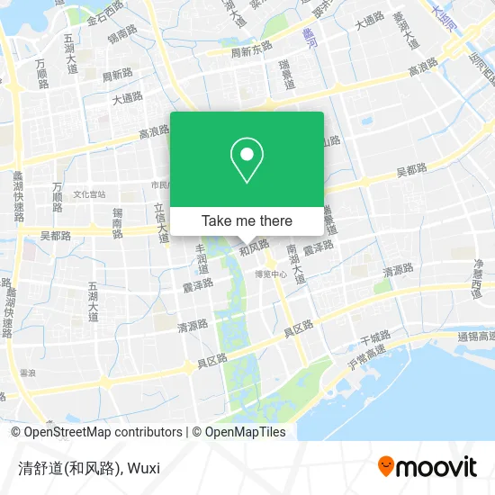 清舒道(和风路) map