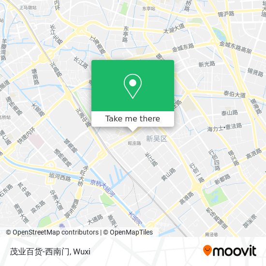 茂业百货-西南门 map