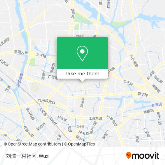 刘潭一村社区 map