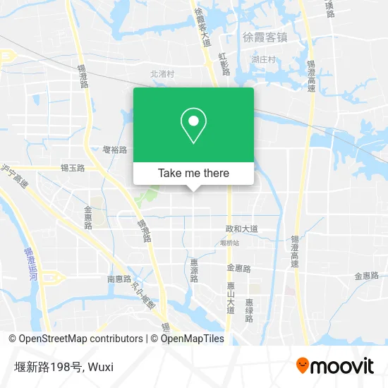 堰新路198号 map