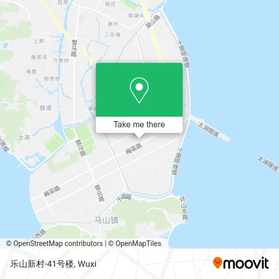 乐山新村-41号楼 map