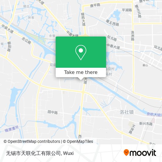 无锡市天联化工有限公司 map