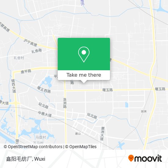 鑫阳毛纺厂 map