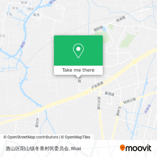 惠山区阳山镇冬青村民委员会 map