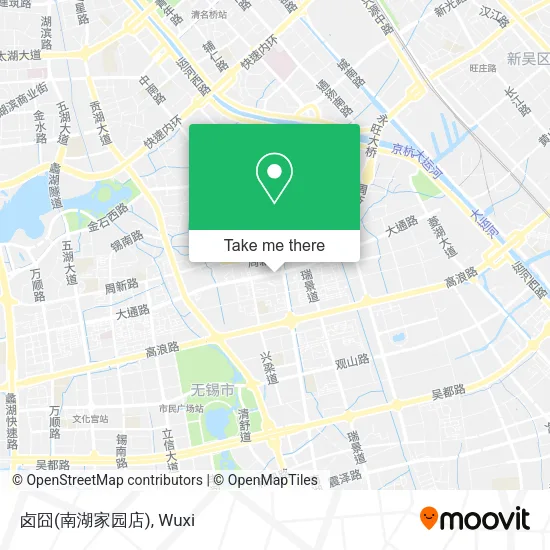 卤囧(南湖家园店) map