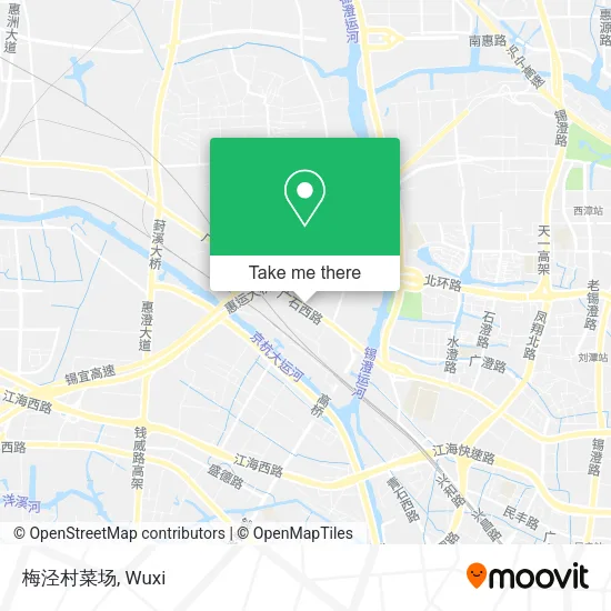 梅泾村菜场 map