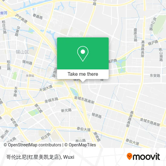 哥伦比尼(红星美凯龙店) map