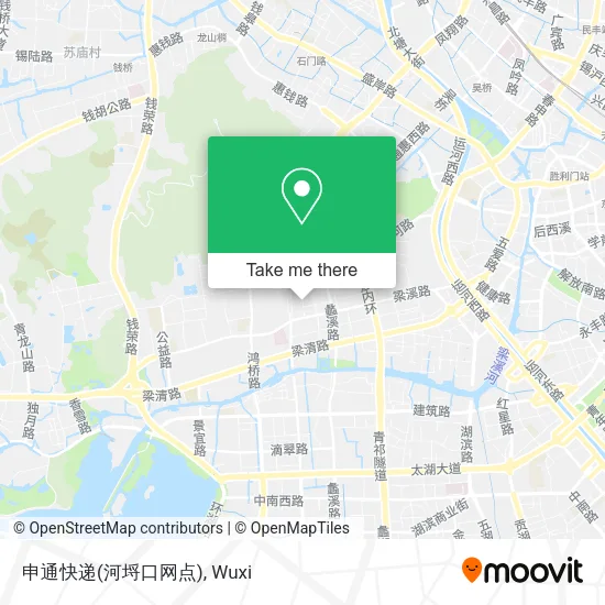 申通快递(河埒口网点) map