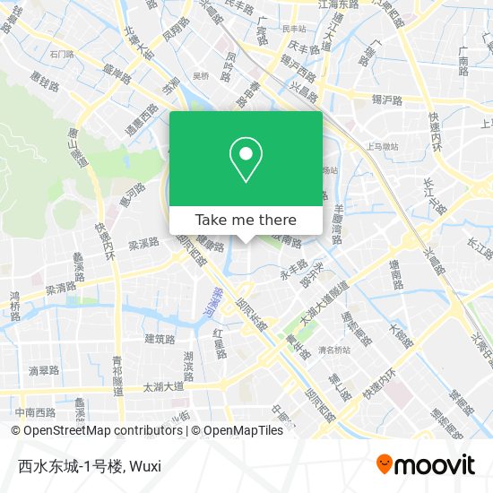 西水东城-1号楼 map