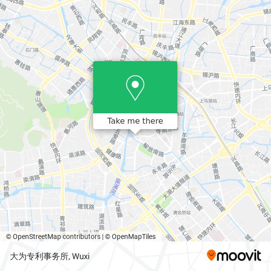 大为专利事务所 map