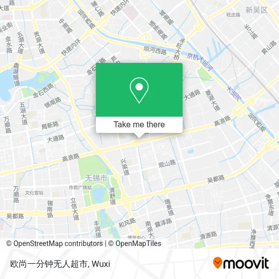 欧尚一分钟无人超市 map