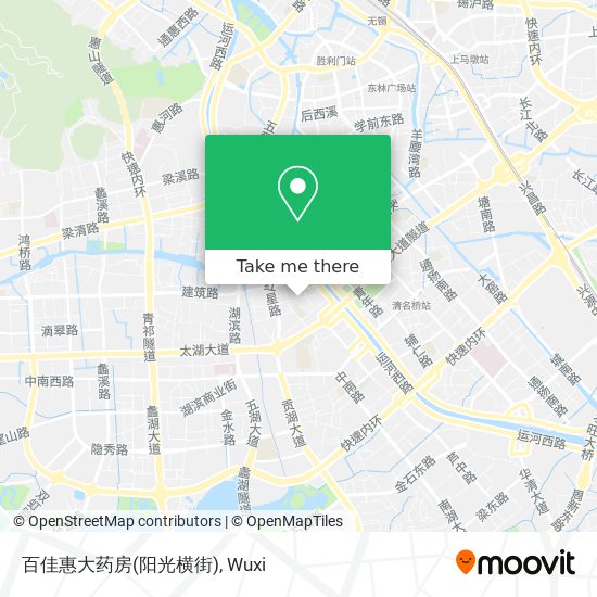 百佳惠大药房(阳光横街) map