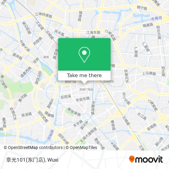 章光101(东门店) map