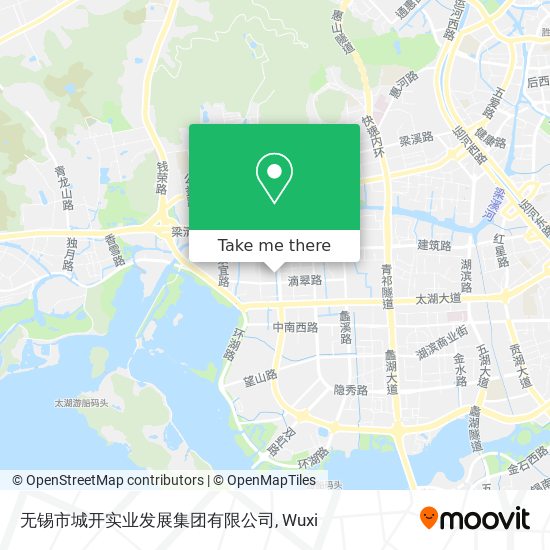 无锡市城开实业发展集团有限公司 map