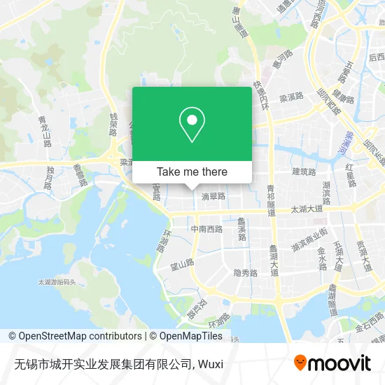 无锡市城开实业发展集团有限公司 map
