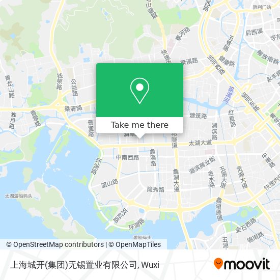 上海城开(集团)无锡置业有限公司 map