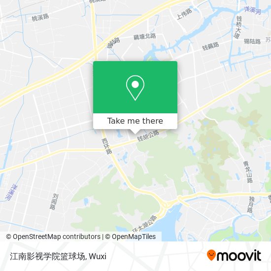 江南影视学院篮球场 map