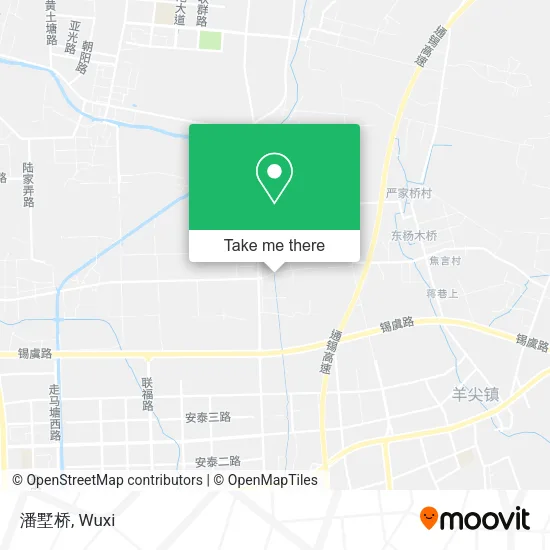 潘墅桥 map