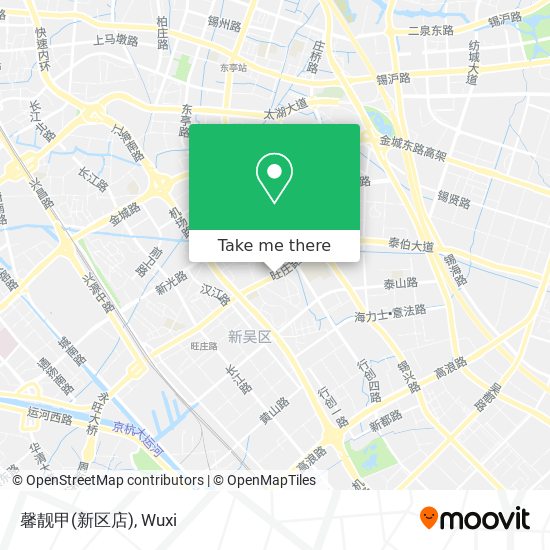 馨靓甲(新区店) map
