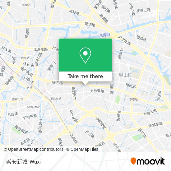 崇安新城 map