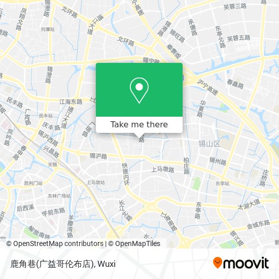 鹿角巷(广益哥伦布店) map