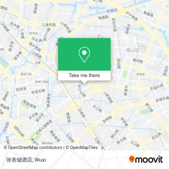 张巷烟酒店 map