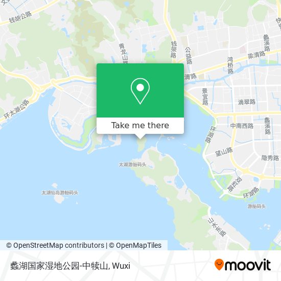 蠡湖国家湿地公园-中犊山 map