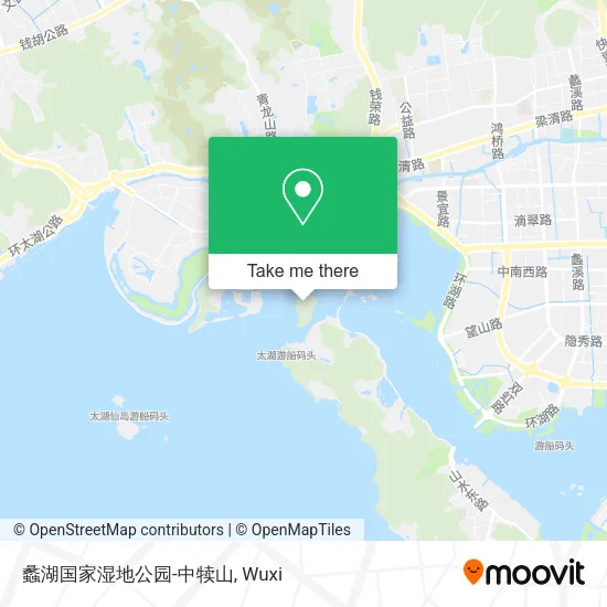 蠡湖国家湿地公园-中犊山 map