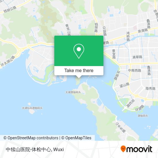 中犊山医院-体检中心 map